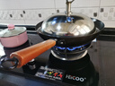 黑狗（HEIGOO）九腔猛火氣電灶電氣氣電兩用灶具臺(tái)式嵌入式電磁爐燃?xì)庠蠲簹庖惑w灶二合一一電一氣雙灶 右氣左電(連體款) 管道天然氣12T 曬單實(shí)拍圖