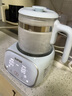 蘇泊爾（SUPOR）恒溫水壺 嬰兒調奶器 寶寶玻璃純鈦燒水壺 泡奶粉機1.2L BW08T 曬單實拍圖