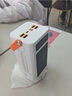120W戶(hù)外自帶線(xiàn)太陽(yáng)能充電寶超大容量16W20W騎行直播戶(hù)外超級快充 白色（16萬(wàn)毫安）【太陽(yáng)能防爆電芯】 曬單實(shí)拍圖