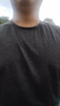 Keep運動(dòng)背心男健身跑步打球透氣網(wǎng)面無(wú)袖背心 黑花灰 XL 曬單實(shí)拍圖