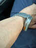 方哲（FANGZHE）品牌原裝適用Apple Watch Ultra3/2愛(ài)馬仕同款不銹鋼表帶蘋(píng)果S11/S10/S9金屬蝴蝶扣高級精鋼表鏈 鈦色 適用iwatch S11/S10【42MM表盤(pán)】 曬單實(shí)拍圖