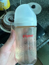 貝親（Pigeon）PPSU寬口徑防脹氣奶瓶240ml M號(hào)奶嘴 3個(gè)月+ AA191 曬單實(shí)拍圖