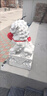 魔都石雕漢白玉獅子一對居家庭院看門(mén)青石獅子大門(mén)口戶(hù)外動(dòng)物裝飾擺件 漢白玉經(jīng)典款高60長(cháng)31寬22厘米 曬單實(shí)拍圖