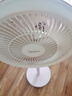 美的（Midea）【清新簡(jiǎn)約】家用定時(shí)空氣循環(huán)扇搖頭立式電風(fēng)扇輕音節(jié)能落地扇宿舍桌面小型風(fēng)扇空調(diào)伴侶FGA24TYR 曬單實(shí)拍圖