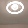 雷士（NVC）LED照明無(wú)葉風(fēng)扇燈隱形吊扇客廳臥室餐廳兒童房39瓦寶寶風(fēng)包安裝 曬單實(shí)拍圖