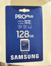 三星（SAMSUNG）SD存儲卡Pro Plus U3 V30 適用單反相機數碼相機SD卡 讀速180MB/s 高速攝影卡 128G 曬單實(shí)拍圖