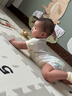 貝易（BeiE）寶寶爬爬墊嬰兒拼接爬行墊家用地板墊墊子防滑地墊兒童客廳室內墊 約瑟芬清晨【24片裝】 58*58*2.5cm/片—可搭配單片圍欄 曬單實(shí)拍圖