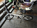 大行（DAHON）青春版P8折疊自行車(chē)20寸8速成人超輕男女式單車(chē)KAC081 亮面白 曬單實(shí)拍圖