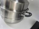 京東京造 蒸鍋 家用304不銹鋼湯鍋加厚燉蒸煮一體燃?xì)庠罴矣?雙層28cm 曬單實(shí)拍圖