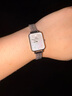 丹尼爾惠靈頓（DanielWellington）DW女士小方表星辰貝母盤腕表簡約時尚歐美表七夕禮物DW00100580 曬單實拍圖