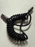 綠聯車載彈簧充電線Type-C適用蘋果17/16/15快充CarPlay數據線USB-C伸縮iPhone17/16e/15ProMax華為 曬單實拍圖