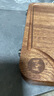 1號(hào)會(huì)員店（One's Member）進(jìn)口烏檀木整木砧板加厚實(shí)木案板雙面家用防霉切菜板 40*28*2.5cm 曬單實(shí)拍圖