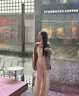 妃奧絨慵懶溫柔風(fēng)奶咖修身針織開(kāi)衫女中長(cháng)款披肩毛衣春秋薄款小個(gè)子外套 圖片色開(kāi)衫 M 【95-105斤】 曬單實(shí)拍圖