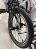 大行（DAHON）折疊自行車20英寸8級(jí)變速經(jīng)典P8單車KBC083 灰黑截色【JD定制】 曬單實(shí)拍圖