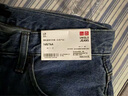 優(yōu)衣庫男裝/男女同款寬松直筒牛仔褲/水洗產(chǎn)品479322 479322/66藍色 30 /165/76A 曬單實(shí)拍圖