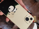 霸時代 適用 蘋果13手機(jī)殼iPhone13保護(hù)套Apple液態(tài)硅膠軟殼防摔鏡頭全包創(chuàng)意可愛卡通熊貓外殼女男款 爬竹熊貓 液態(tài)天使眼【古董白】+鉆石膜 iPhone13 曬單實拍圖