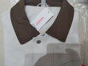 名創(chuàng  )優(yōu)品（MINISO）美式飛行夾克男士秋季新款潮牌寬松休閑工裝外套男春秋大碼派克服 【斜紋拼色夾克】米白 XL /180(體重140-160斤) 曬單實(shí)拍圖