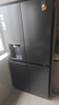 LG506升十字門制冰機(jī)冰箱電腦溫控風(fēng)冷無霜節(jié)能變頻智能變溫調(diào)節(jié)分類存儲(chǔ)養(yǎng)鮮家用大容量多維風(fēng)幕 【新品冰趣系列】F544MEP62D暮色黑 曬單實(shí)拍圖