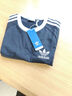 阿迪達斯 （adidas）三葉草男女款 3-STRIPES TEE 短袖 KB2459 黑色 S 曬單實拍圖