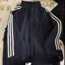 魯雅爾美式立領(lǐng)三條杠夾克外套女春秋季復古棒球服潮流百搭情侶裝上衣服 藏青色 L 曬單實(shí)拍圖