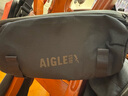 AIGLE【春夏新品】艾高休閑包戶外郊游便攜可調(diào)節(jié)斜挎包中性 黑色 BH402 000 曬單實拍圖