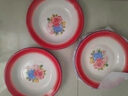 馳諾密胺重慶專(zhuān)用搪瓷懷舊菜盤(pán)盤(pán)子老式火鍋串串餐具市井商用地攤小碗 5.5英寸-紅牡丹A8密胺鋼化鍍膜款 5個(gè)裝 曬單實(shí)拍圖