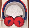 JBL JR310BT 頭戴式無線藍(lán)牙耳包耳機(jī)益智玩具沉浸式學(xué)習(xí)聽音樂英語網(wǎng)課學(xué)生兒童耳機(jī)開學(xué)禮物 星耀紅 曬單實(shí)拍圖