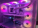 瓦爾基里（VALKYRIE）B360-GT-W VK 一體式CPU水冷散熱器 3.95吋IPS液晶屏 多平臺支持 ARGB光效 一線(xiàn)通風(fēng)扇 曬單實(shí)拍圖