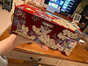 錦貝傳說(shuō)高檔首飾盒結婚精致禮物螺鈿漆器珠寶實(shí)木雙層收納嫁妝情人節禮物 D-029喜鵲登梅【紅絨布底-按扣】 曬單實(shí)拍圖
