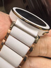 watchbond適用華為手表watch gt5pro表帶oppo watch x2mini真陶瓷gt5/gt4女士款watch5流線(xiàn)型18mm女生表帶 曬單實(shí)拍圖