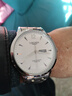 瑞士浪琴手表男士商務(wù)高檔機械表十大品牌夜光防水適用男腕表 728本色白面-升級版 送貔貅皮表帶 曬單實(shí)拍圖