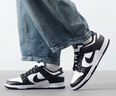 耐克NIKE男復(fù)古休閑板鞋 DUNK緩震運(yùn)動鞋 HF5441-100黑白42.5 曬單實(shí)拍圖