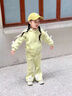 迪士尼寶寶女童秋裝外套套裝2025寶寶新款洋氣兒童套裝休閑春秋連帽兩件套 綠色 【套裝】 100 建議90-100cm1歲半-2歲 曬單實拍圖