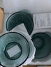康寧餐具 碗碟套裝湖綠色餐具8件組耐熱玻璃飯碗盤(pán)子微波爐可用 曬單實(shí)拍圖