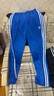 阿迪達斯 （adidas）三葉草運動褲女褲春秋新款三條紋休閑褲寬松透氣健身褲子長褲 IP0633藍色 XXS 曬單實拍圖