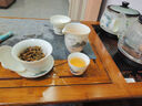 金鑲玉功夫茶具套裝家用整套羊脂玉白瓷過(guò)濾茶道送禮品盒高檔 桃源逸居 曬單實(shí)拍圖