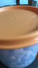 特百惠（Tupperware）迷你圓形600ml保鮮盒堅果零食水果收納盒食品級冰箱冷藏儲物盒 曬單實(shí)拍圖