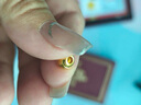 行金銀中黃金吊墜 999足金貓眼吊墜編手繩 DIY項鏈圓形珠吊墜送女友老婆 貓眼珠吊墜(多顆)克重多退少補 約0.95克 曬單實拍圖