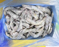 百年漁港海捕對蝦超大鹽凍只只分離白蝦  30-40規格 凈蝦重4斤 60-80只 曬單實(shí)拍圖