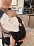 ERGObaby美國二狗背帶新生兒breeze全新升級透氣系列四式嬰兒背帶抱娃神器 breeze透氣款-黑色瑪瑙 曬單實(shí)拍圖