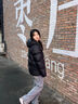 駱駝羽絨服防潑水鴨絨男女加厚戶外防寒冬季面包服 黑色 男女同款,7674B XL 曬單實拍圖