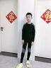 艾卡諾 I.KARNOW男童發(fā)熱秋衣秋褲兒童中大童加絨加厚蠶絲德絨套裝男寶寶保暖內衣 8159黑拼灰【德絨發(fā)熱·羊毛鎖溫】右1套 120 曬單實(shí)拍圖