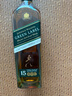 尊尼獲加（JOHNNIE WALKER）綠方綠牌15年 蘇格蘭調(diào)和威士忌 洋酒 750ml 七夕情人節(jié)禮物 曬單實(shí)拍圖