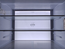 海爾（Haier）「頂配機皇」麥浪507Ultra超薄零嵌AI十字門全自動制冰一級能效家用電冰箱BCD-507WGHTDBGVSU1 曬單實拍圖
