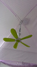 中聯(lián)（ZOLEE）中聯(lián)小吊扇USB可調速微風(fēng)扇迷你小型5葉宿舍學(xué)生蚊帳床上用靜音電風(fēng)扇大風(fēng)力蚊帳家用扇節能安全 調速款標品 曬單實(shí)拍圖