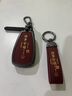猛速長(cháng)安鑰匙套cs75plus cs55 cs35逸動(dòng)車(chē)unit-v逸達歐尚z6x5三代殼扣 F款諸事皆順【吉祥紅色+手繩扣】 曬單實(shí)拍圖