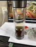 希諾茶水分離玻璃杯子男高檔茶杯中秋禮品高檔禮盒XN-7013本色 370mL 曬單實(shí)拍圖