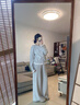 革曼孕婦秋冬裝2025新款套裝時(shí)尚加厚毛衣秋冬季外套上衣闊腿褲兩件套 杏色套裝 XL 曬單實(shí)拍圖