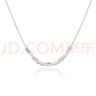 AJIDOU阿吉豆項鏈女【線(xiàn)下商城同款】925銀時(shí)尚簡(jiǎn)約小方塊素鏈送女友 曬單實(shí)拍圖