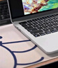 BENWIS官方2025款蘋果筆記本macbook Air保護殼13.6英寸15.3英寸macbook Pro保護套M3/M4耐磨防刮磨砂殼 云盾-磨砂白 【Air】M4版2025年款（13.6寸） 曬單實拍圖